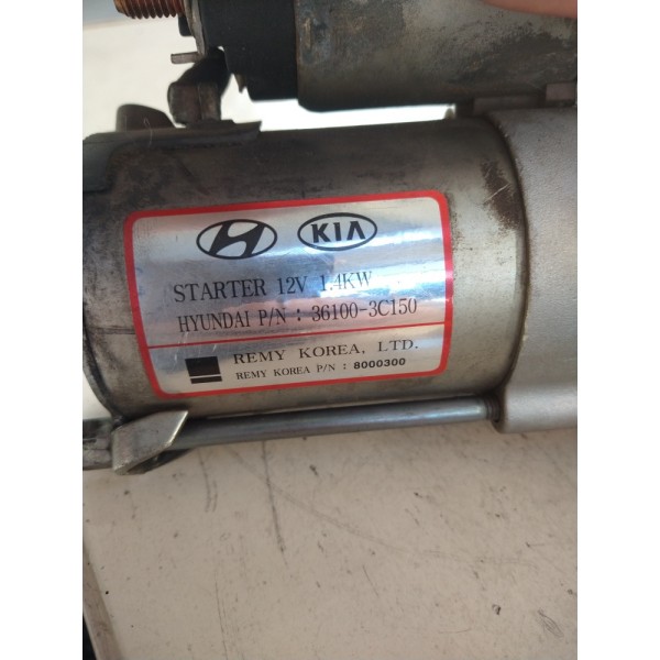 Motor Partida Arranque Hyundai Azera 2009