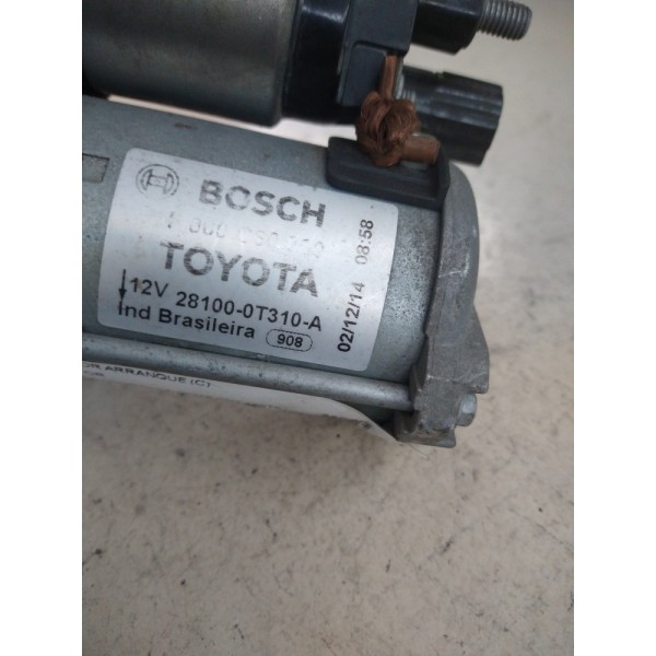 Motor Partida Arranque Toyota Corolla 2.0 2014 2015 2016