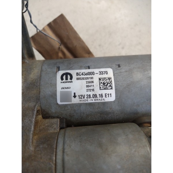 Motor Partida Arranque Fiat Mobi 1.0 8v 2016 2017 2018 2019