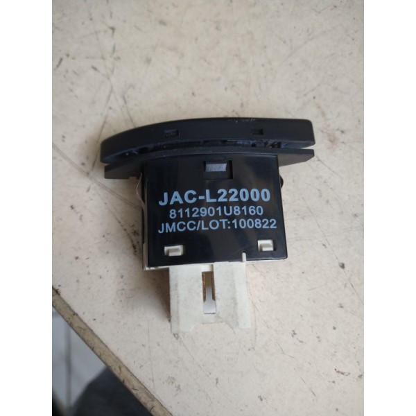 Botão Circulador De Ar Jac J3 2011 2012