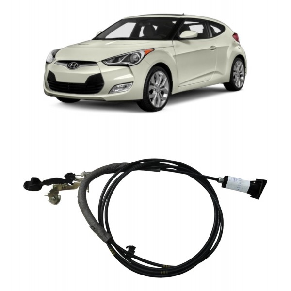 Puxador Abertura Tanque Combustível Veloster 2013 A 2016