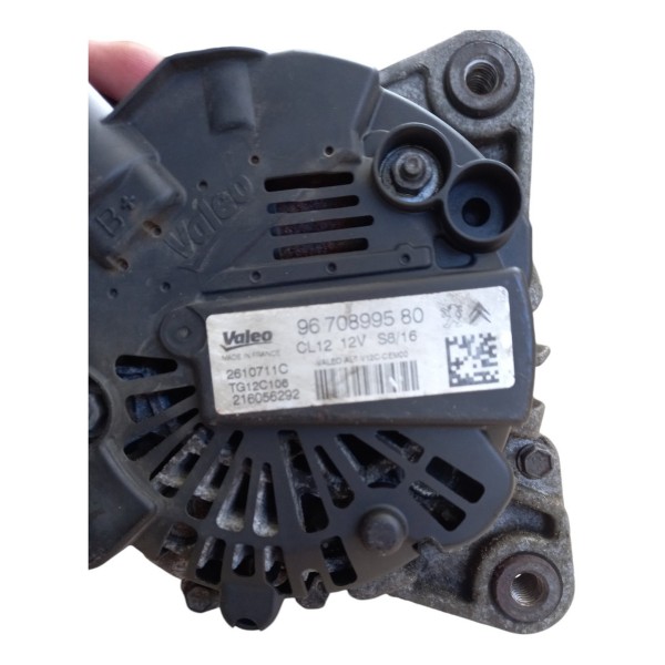 Alternador Citroën C3 Peugeot 208 1.2 3cc 2017 2018 2019