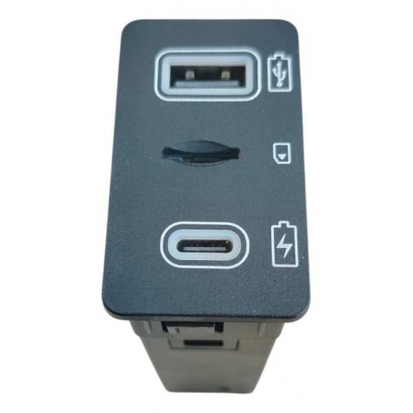 Conector Tomada Usb E Carregador Byd Dolphin Gs 180ev 2024