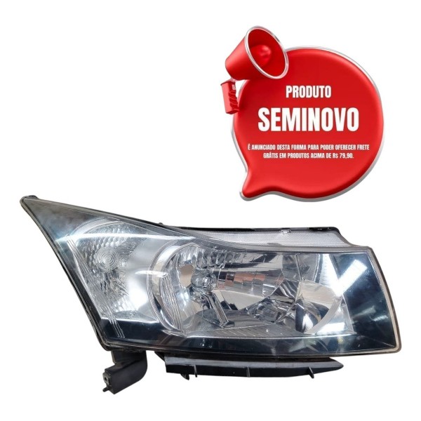 Farol Direito Gm Cruze 2011 2012 2013 A 2016