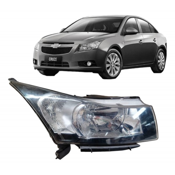 Farol Direito Gm Cruze 2011 2012 2013 A 2016