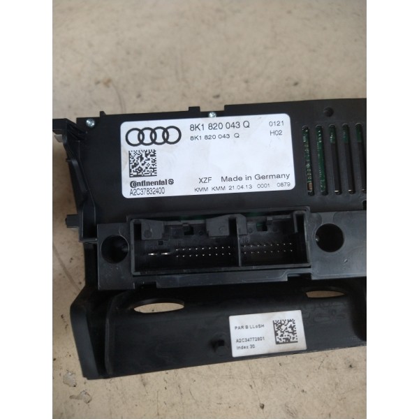 Comando Ar Condicionado Audi A5 2012 2013 2014