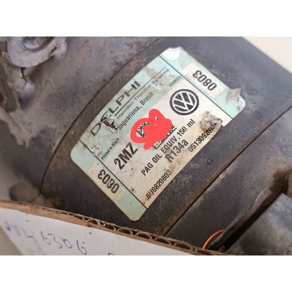 Compressor Ar Condicionado Golf 1.6 2008 2009 2010 A 2014