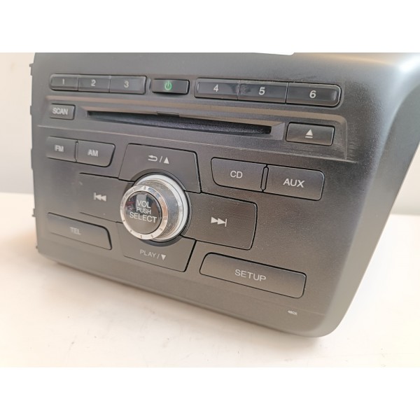 Rádio Som Cd Player Automotivo Civic 2012 2013 2014 A 2016