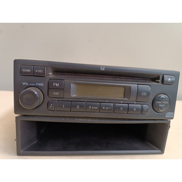 Rádio Som Cd Player Automotivo Fit 2003 2004 2005