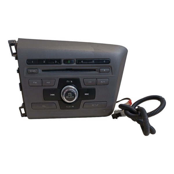 Rádio Som Cd Player Automotivo Civic 2012 2013 2014 A 2016