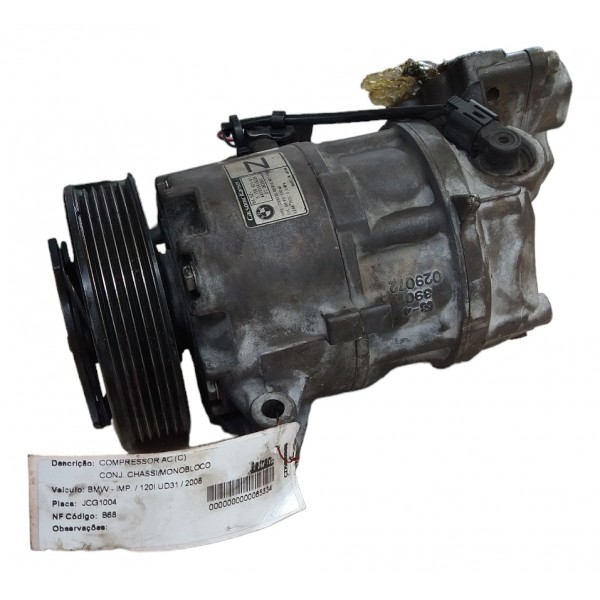 Compressor Ar Condicionado Bmw 120i 118i 116i 2008 2009 2010