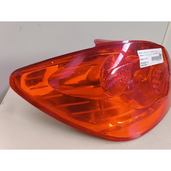 Lanterna Esquerda Peugeot 307 2006 2007 2008 2009 A 2012