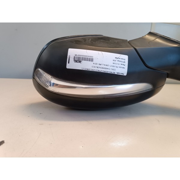 Retrovisor Elétrico Esquerdo Peugeot 208 2013 2014 A 2016