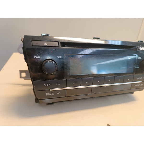 Rádio Cd Player Bluetooth Corolla 2014 2015 2016 2017 A 2019