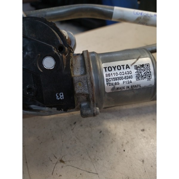 Motor Limpador Para-brisa Dianteiro Corolla 2015 2016 2017