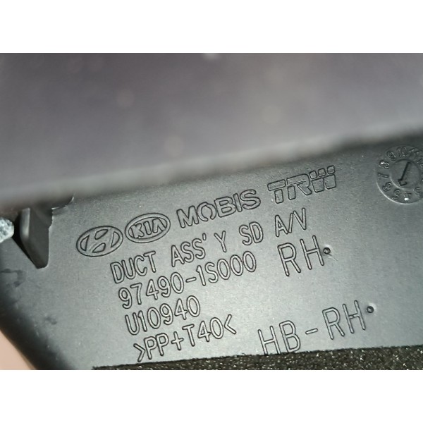 Difusor Ar Direito Hb20 2012 2013 2014 2015 2016 2017 2018