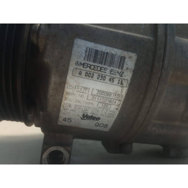 Compressor Ar Condicionado Mercedes C180 2010 2011 2012 2013