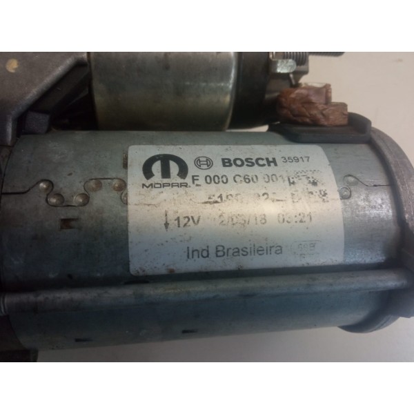 Motor De Partida Arranque Bosch Fiat Fiorino 1.4 2018 2019