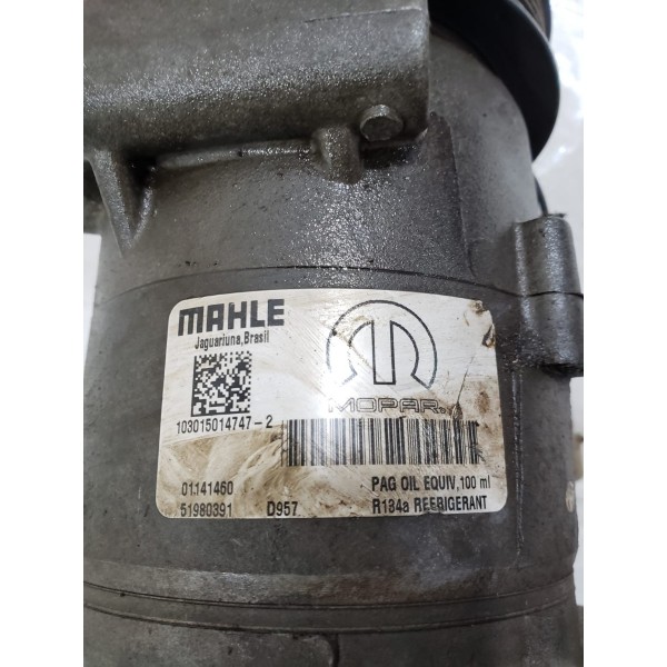 Compressor Ar Condicionado Fiat Mobi 1.0 4cc 2017 2018 2019