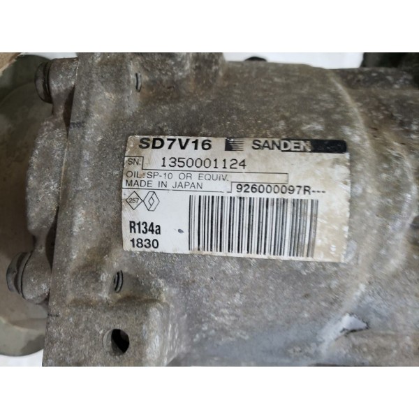 Compressor Ar Condicionado Renault Sandero 1.6 2012 2013