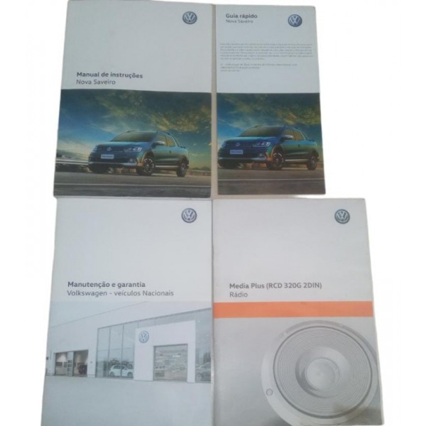 Manual Proprietário Volkswagen Saveiro 2019 2020 2021 2022