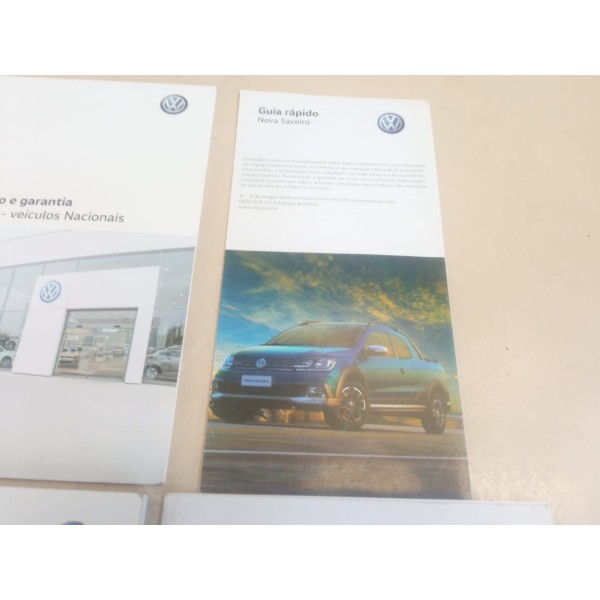 Manual Proprietário Volkswagen Saveiro 2019 2020 2021 2022