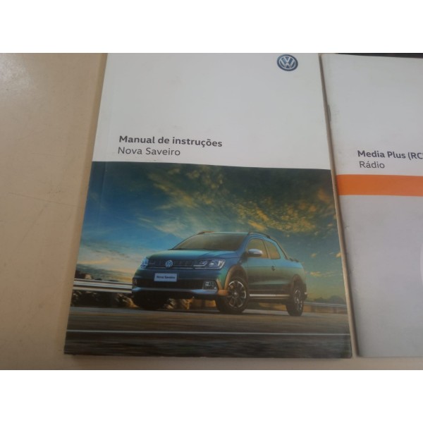 Manual Proprietário Volkswagen Saveiro 2019 2020 2021 2022